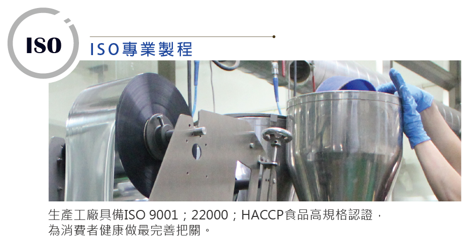 ISO生產